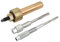 Juego de Escariador Extractor de Bujías Incandescentes, Herramienta de Extracción de Tapones de Extracción de Electrodos de 9 Mm / 0.35 Pulgadas para Vehículos Herramienta de Extracción de Bujías Inca
