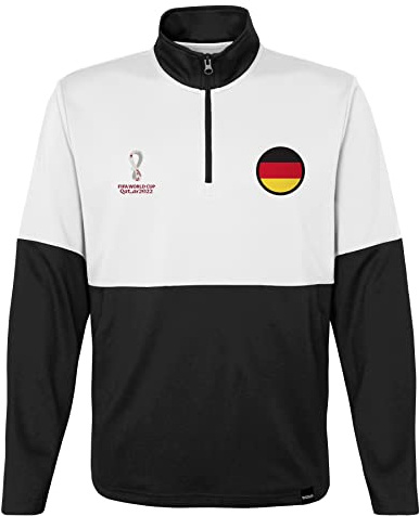 FIFA Men's Official World Cup 2022 1/4 Zip Pull Over - Germany Quarter Zip Pull Over (pack of 1)