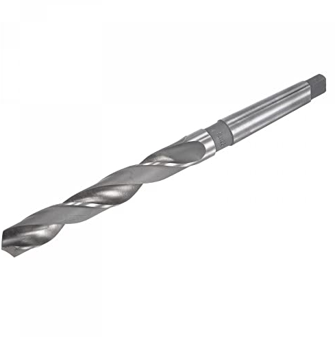 sourcing map 19mm Haute Vitesse Acier Foret Hélicoïdal avec MT2 Morse Cône Tige 240mm Globale Longueur