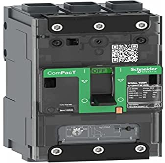 Schneider Electric ComPacT NSXmF, Leistungsschalter MCCB 3-polig, 100A, Fest