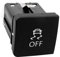 Nicfaky Auto Anti-Rutsch-Stabilitätsschalter ESP Off Schalter Taste für 5 MK5 Golf 6 MK6 1KD 927 117
