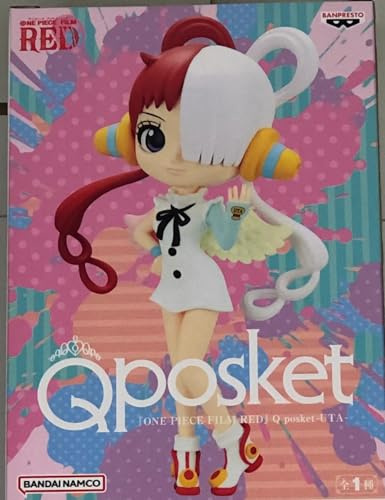 Banpresto BP88607P Q Posket Uta Figur, One Piece Film Red, 14 cm, Mehrfarbig