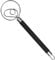 Guowall Stainless Steel Dough Whisk, Dough Mixer with Anti-Slip Handle Bread Whisk Dough Blender Baking Tool for Cake Bread Biscuits Muffins and Pancakes