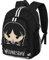 Wednesday Cute-Fan Fight Rucksack 2.2, Grau, 31 x 44 cm, Kapazität 24 L