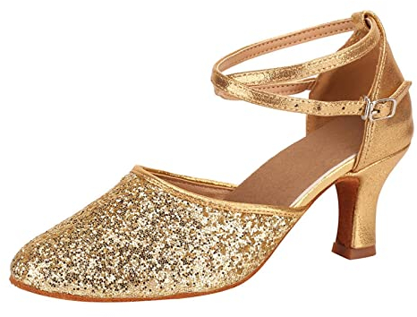 Tanzschuhe Damen Festliche Party Latein Mit Absatz 20er Jahre Schuhe Tanzschuhe Silber Schwarz Peeptoes Hautfarben Stöckelschuhe Schuhe