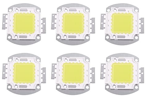 Koanhinn 6X LED Chip 100W 7500LM Lampe Strahler Licht Birne Integriert DIY