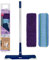 Bona Pet System Premium Teleskop-Mopp, mit Mikrofaser Deep Clean Pad und Pet System Sweeping Pad, waschbar, extra großer Padhalter, für Haustierbesitzer, Holz- und Hartböden