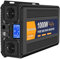 Starkbaer 1000W Wechselrichter 12v auf 230v Reiner Sinus Spannungswandler Power Inverter KFZ Konverter mit LCD-Bildschirm, Fernbedienung,2 EU AC Steckdosen,1 Type-C und 1 USB Anschlüsse
