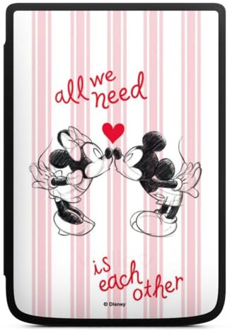 Coque pour liseuse Compatible avec Vivlio Touch HD Plus Etui pour liseuse Protection pour liseuse Amour Disney Mickey & Minnie
