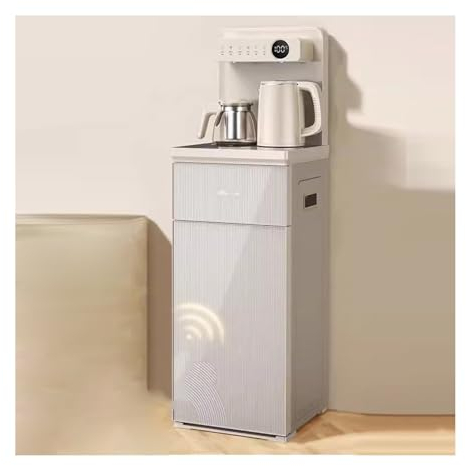 Distributeur d'eau Distributeur d'eau Domestique Intelligent Vertical, entièrement Automatique, Petit Bureau placé sous la Machine à thé avec Seau d'eau Distributeur/Fontaine à Eau Chaude