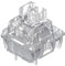Frozen Switch V2 Mechanical Keyboard Silent Switches 3 Pins Linear 39gf RGB Transparent Custom Gaming Keyboard for Gamer OSBCMZGE(Taglia unica)