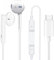 MHtech USB C Headphones for iPhone 16 Pro Max, 16 Pro, 15 Pro Max - Type C In-Ear Wired Earphones With Mic, Volume Control, HiFi Stereo
