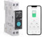 Interruptor Medidor Energia, Disyuntor Inteligente WiFi 1P Compatible con Alexa, Google Assistant, Smart Life, TUYA, Interruptor Inteligente DIY 32A con Control Remoto y Función de Tiempo