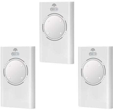 Trasmettitore manuale per apriporta del garage, 868 MHz, compatibile con telecomando FAAC Garage a 4 canali FAAC XT4 868 SLH LR, XT4 868 SLH, XT2 868 SLH, XT2 868 SLH LR, bianco (2)