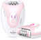 H8W8H Epilator,Epilator for Women,Cordless & Rechargeable Electric Hair Removal with LED Light, Face, Bikini, Body & Legs, Painless for Sensitive Skin