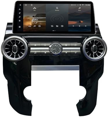 Android 15 Car Stereo Navi for L-and Rover Discovery 4(2010-2016)12.3Touchcreen DVD Multimedia Player with Wireless Carplay Car Radio GPS Navigation FM BT Receiver 5G-WiFi HIFI SWC DSP,8G+256G