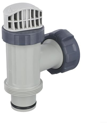 Eawfgtuw Ersatz-Pool-Ventil-Montage, Poolschlauch-Adapter und Kolbenventile, für Intex Filterpumpen-Modelle 28635EG