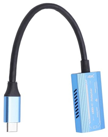 Asixxsix USB C Till AR XR Glasses Adapter, 4K 60Hz PD 100W Laddningsnav med Multi Screen 3D -video, Kompatibel för Steam Deck Smartphones Projectors PCS Desktop Computers