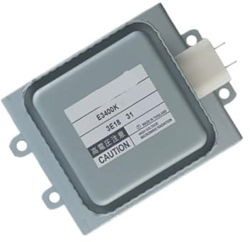 Magnetrón E3400K de 1200 W refrigerado por Agua for hornos microondas industriales. Accesorios y Piezas.