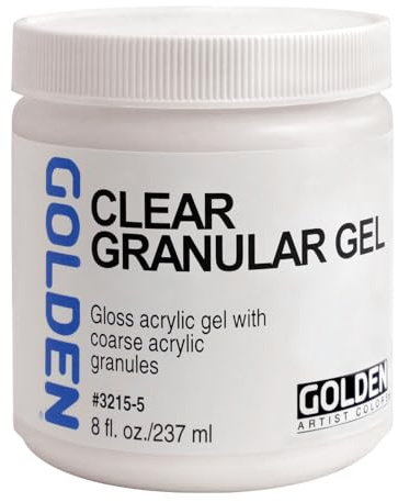 GOLDEN Artist Colors Clear Granular Gel, 8 fl. oz. Jar