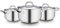 Barazzoni Batterie de Cuisine 6 pièces en Acier Inoxydable 16 cm