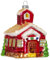 Sikora Christbaumschmuck Glas Ornament/Kirche - H:7cm
