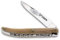Laguiole en Aubrac Taschenmesser L0911PCIF Doppelplatine, 11 cm, massiver Griff Hornspitze
