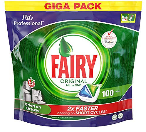 Procter & Gamble Box of 100 Fairy ultracapsulas