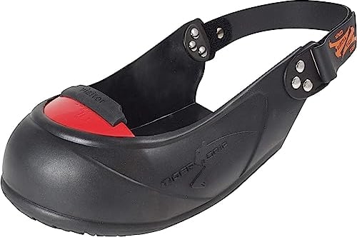 Tiger-Grip VISITOR Sicherheits-Überschuh, schwarz, x-large (44-48, grün), Schutzkappe, rutschfest