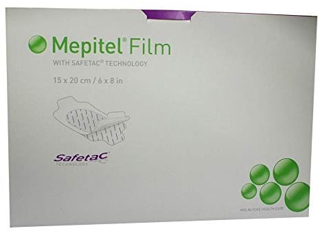 MEPITEL Film Folienverband 15x20 cm 10 St