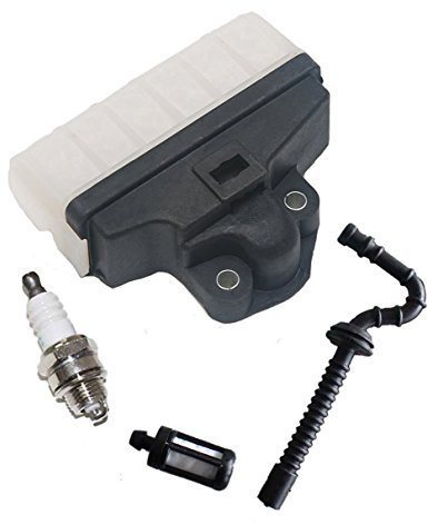 OxoxO, Set di pezzi aftermarket, filtro aria, candela di accensione, filtro benzina, tubo flessibile per motoseghe Stihl 021, 023, 025, MS210, MS230, MS250