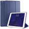 DTTO Smart Cover per Apple iPad Air2 da 9,7 pollici, ultra sottile e leggera, con supporto e retro flessibile in morbido TPU per iPad Apple iPad Air 2,9,7” [Auto Sleep/Wake] blu navy blu navy