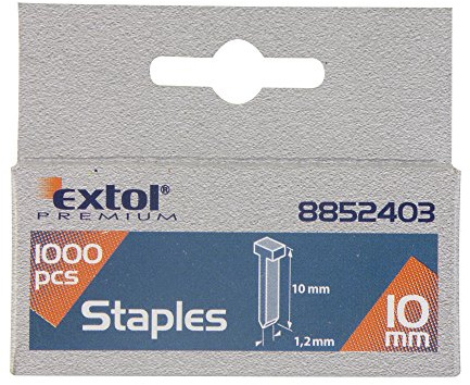 EXTOL PREMIUM Nadel, Packung 1000 Stck, 12mm, 2,0x0,52x1,2mm