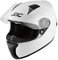 JDC volles Gesicht Motorrad Helm - Prism - Weiß - M