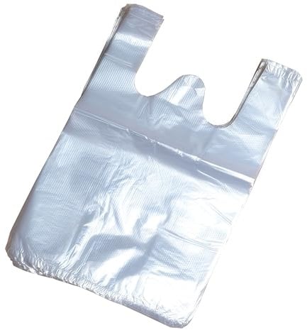 100pcs 24x36cm / 9.4x14inch gilet en plastique transparent sacs gilet style transporteur sacs alimentaire shopping à emporter sachets marchandise sacs d'épicerie pour supermarché