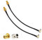 Superbat SMA auf TS9 Kabel SMA Buchse auf TS9 Stecker Rechtwinklig RG174 Verlängerungskabel für 2G 3G 4G LTE Antenne UMTS MiFi Router USB Modem &WiFi Hotspot Dongle (15cm 2 Stück)