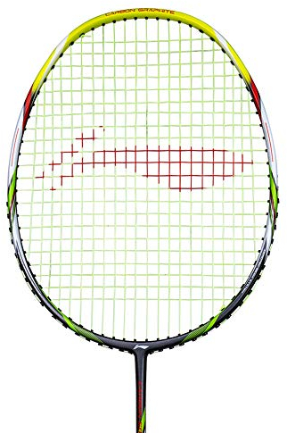 LI-NING Carbon Graphit Badmintonschläger A900 bespannt mit Hülle