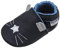 Mejale Infant Newborn Soft Sole Leder Babyschuhe Kleinkind Krabbeln Mokassins Jungen Mädchen Hausschuhe (12-18 Monate, Navy, L)