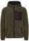 Solid SDLuka Fleecejacke Herren Übergangsjacke Fleece Jacke mit Teddy Fell mit Kapuze Regular Fit Brusttasche Regular fit, Größe:2XL, Farbe:Ivy Green (190512)