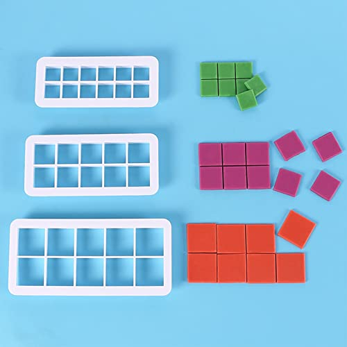 3Pcs Square Cookie Cutters Cake Cutter Fondant Cutter,3Size Cookie Cutter Set Geometric Square Multicutter Square Cake Fondant Cutter Square Biscuit Cutter Cake Decorating