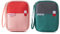 duoyif Erste Hilfe Tasche Klein 2 StüCke Mini Medikamententasche, Reiseapotheke Tasche Wasserdicht, Tragbare Notfalltasche FüR Home Office Outdoor Camping Wandern Reisenotfall, Rosa GrüN 14x11x2 cm