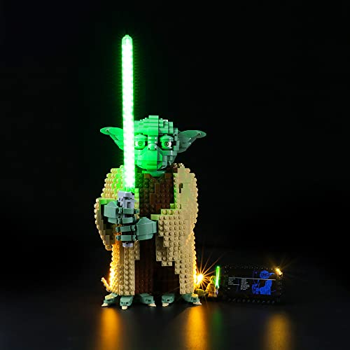 LIGHTAILING Led Licht für Lego- 75255 Yoda – Beleuchtungsset Kompatibel Mit Lego Modell (Lego Bausteinen Modell Nicht enthalten)
