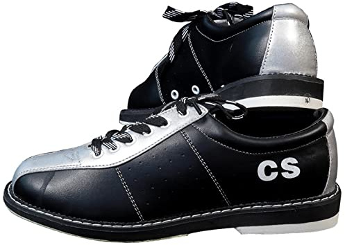 SUMECH Zapatos Bowling Hombre Zapatos Ligeros De Cuero para Bolos Amortiguador Resistente Al Desgaste