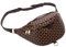 Bauchtasche Damen stylisch, veganem Leder gürteltasche Damen Brusttasche hüfttasche Damen für Frauen Reisen Sport Camping (Kaffee)...