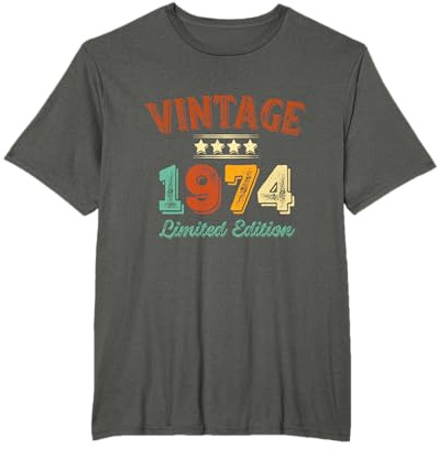 Année de naissance 1974 Edition Limitée Vintage Anniversaire T-Shirt