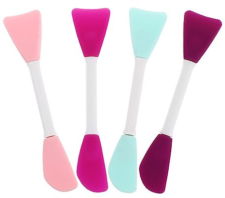 FRCOLOR 4piezas Aplicadores De Facial Pinceles Facial Cepillo Brochas De Limpieza