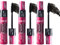 Pure Vie Wimperntusche Wasserfest Schwarz Lange Wimpern, 4PCS 4D Mascara Waterproof Long Thick Lashes Langanhaltende Wischfeste Nicht Verklumpend mit Falsche Wimpern Effekt Make Up für Mädchen Frauen