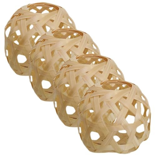 Ciieeo Juego de 4 Pantallas de Lámpara Pequeñas de Repuesto para Lámpara de Techo Y Lámpara de Mesa Decorativa
