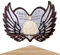 Eck-Wandregal – Wandregale, Badezimmer-Wand-Organizer, Schmetterlings-Aufbewahrung, Holzregal, -Organizer, Blumentopf- , Theke, für Schlafzimmer, Wohnzimmer (Material )