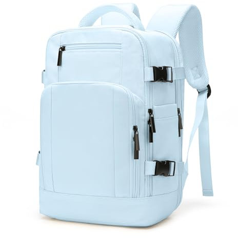 ZHXX Handgepäck Rucksack für Ryanair 40x20x25 – Leichter Kabinenrucksack mit 14 Zoll Laptopfach & Diebstahlsicherung, Flugzeugtauglich